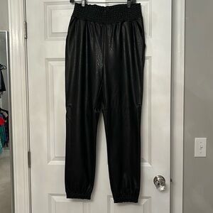 Commando Faux Leather joggers